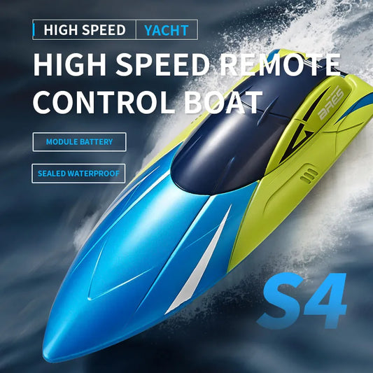 Dynamic Launching S4 High-Speed Boat: 2.4G Remote Control Ship for Kids