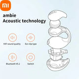 Xiaomi Wireless Bone Conduction Earphones: Mini, Sports, TWS Ear Hook, Waterproof, Portable Headphones