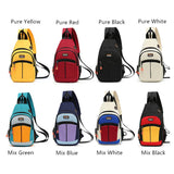 Compact Anti-Theft Chest Bag for Men: Small Backpack with Mini Crossbody Design, Unisex Shoulder Bag Ideal for Outdoor Travel and Sports