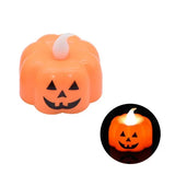 LED Lights Pumpkin Candle Light Lantern Lamp Ornaments Props Halloween Party Supplies Decorations for Home. Available in Sets of 1, 2, or 3 pieces.