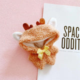 Hoodie Jumpsuit Sweater Outfit for 17cm Labubu Doll – Cute Plush Clothing Set for Fans & DIY Dress-Up Accessories