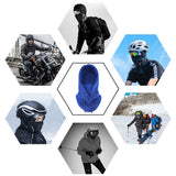 Winter Cycling Balaclava: Windproof, Plush-Padded Ski Hood Cap for Outdoor Warmth