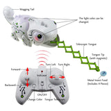 Realistic Remote Control Chameleon Toy: Electronic Pet Robot, Car Vehicle for Kids' Birthday Gifts