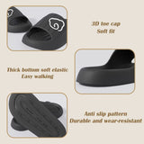 Cute Bear and Cat Design for Men and Women, Non-Slip Thick Platform Sandals