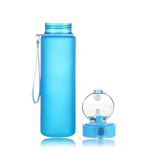 Frosted Sports Water Bottle: Ideal for Outdoor Activities, Leak-Proof Seal, Perfect for Children and Kids, BPA-Free