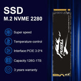 M.2 NVMe SSD 2280: 1TB, 512GB, 256GB, PCIe Internal Solid State Drive, 2280 Hard Disk for Laptops and Desktops