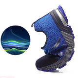 Unisex Breathable Running Shoes, Lightweight Sports Sneakers, Comfortable Athletic Footwear