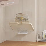 Multifunctional 3-Layer Kitchen Storage Rack: Iron Countertop and Wall-Mounted Shelf with Water Tray and Multi-Layer Pot Lid Rack