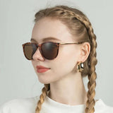 Designer Vintage Sunglasses for Women - Brand Shades with Mirrored Lenses, UV Rays Protection