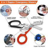 Multifunctional Folding Scissors: Tactical Stainless Steel Scissors for First Aid and Outdoor Activities - Versatile Gadget