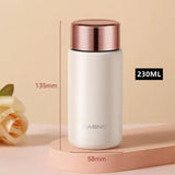 230ml Compact Stainless Steel 316 Vacuum Flask with Filter, Portable High-Quality Thermal Coffee and Tea Tumbler