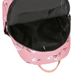 Adorable Pink School Backpack: Casual Floral Design Perfect for Leisure Travel, Ideal for Girls' School Bags