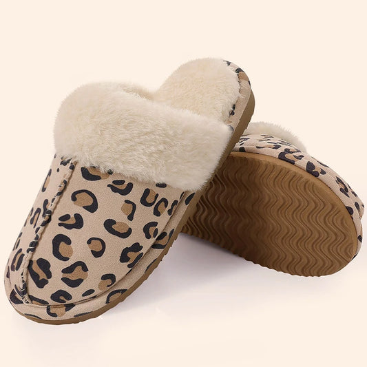 Women's Cozy Fuzzy Winter Slippers with Soft Non-Slip Soles | New Memory Foam Warm House Shoes for Home & Bathroom