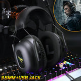 Somic G936N 7.1 Gaming Headphones with 7.1 Surround Sound, Noise-Cancelling Microphone, USB/3.5mm Wired, for PS5/PS4/PC Gamers