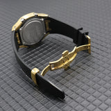 Luxury Carbon Fiber Casioak Mod: GA2100/2110 with Rubber Band & Butterfly Buckle