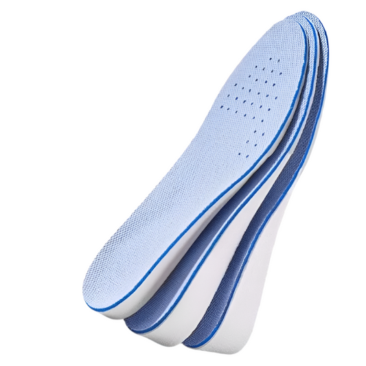 Invisible Height-Boosting Insoles: Breathable and Comfortable for Men's and Women's Shoes, Offering Orthopedic Heel Lift and Foot Care