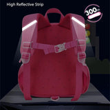 Adorable Pink School Backpack for Children: Ideal for 1st Grade, Suitable for Kids Ages 2-6, Perfect Kindergarten Bookbag