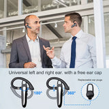 Mpow 530 Wireless Headset Bluetooth 5.1, Hands-Free Calling, 10 Hours Talk Time, Ideal for Business, Car Drivers, and Truckers