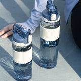 Tritan Plastic Water Bottle: 550ml/750ml, Eco-Friendly, Portable for Outdoor Sports, Cute Drinking Bottles