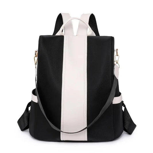 Stylish Small Leather Backpack for Women: Fashionable Shoulder Bag with Anti-Theft Features, Perfect for Casual Fashion