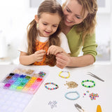 500pcs DIY Beaded Toy: Creative Crafts Kit for Children, Ideal Gift for Girls