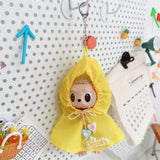 Hooded Jumpsuit Poncho Outfit for 17cm Labubu – Cute Mini Plush Doll Clothes & Accessories for Fans and Dress-Up Gifts