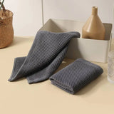 6-Piece Honeycomb Absorbent Cleaning Towels: No-Trace Solution for Kitchen and Tableware Cleaning