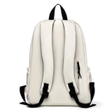 Large Capacity Simple Backpack: Lightweight and Solid-Colored, Ideal for College Girls and Students' School Bags