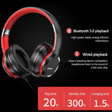 Lenovo HD200 Wireless Headphones: Over-ear Foldable Design with Noise Cancellation, HIFI Stereo, Ideal for Gaming