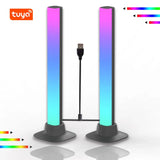 RGB Graffiti Bluetooth Smart Table Lamp - Internet Celebrity Live Broadcast, Room and Living Room TV Wall Atmosphere Rhythm Pickup Lamp