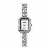 Luxury Women's Steel Wristwatch with Unique Gold Quartz Movement - Elegant Ladies' Watch for Her