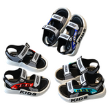 Summer Sport Sandals for Boys: Stylish and Breathable Beach Shoes with Comfortable Soft Soles, Fashionable Non-slip Sandals for Kids.