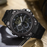 Top Luxury Men's Waterproof Sport Watch – Digital Chronograph Quartz Wristwatch with Date Display