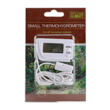 Compact LCD Digital Aquarium Thermometer: High-Precision Room Thermostat with Electronic Thermohygrometer, 1M Sensor