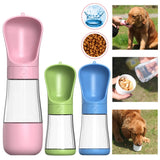 Portable 2-in-1 Dog Water Dispenser: Suitable for Small and Large Dogs, Cats, and Puppies, Ideal for Outdoor Travel, Walking, and Drinking