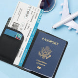 Fashionable World Map Passport Holder: Couple Design with Hot Stamping, Ideal for Traveling and Organizing Bank Cards