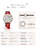 MEGIR Luxury Ladies Quartz Bracelet Watch - Stylish Timepiece for Women, Perfect for Sport and Love