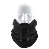 Winter Cycling Balaclava: Windproof, Plush-Padded Ski Hood Cap for Outdoor Warmth