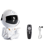 Astronaut Star Galaxy Projector: LED Night Light with Starry Sky Projection, Ideal for Bedroom Decoration