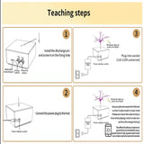 Tesla Music Coil Speaker: Multi-Function Wireless Transmission with Lighting, Science and Education Experiment Product"