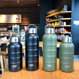 Tyeso 1000ml Thermos Water Bottle: Available in 1000ml, 750ml, and 360ml, Double Stainless Steel Vacuum Flask for Outdoor Fitness