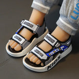 Summer Sport Sandals for Boys: Stylish and Breathable Beach Shoes with Comfortable Soft Soles, Fashionable Non-slip Sandals for Kids.