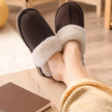 Women and Girls Fluffy Fur Slippers Winter Warm Indoor House Shoes Unisex Fashion with Padded Soft Non-Slip Soles