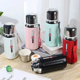 600ml/800ml Long-Lasting Insulation Vacuum Flask with Filter – Fashionable and Portable Stainless Steel 316 Thermal Water Bottle Tumbler