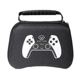 EVA Portable Carrying Case for PS5 Gamepad Accessories - Shockproof Protective Cover, Handy Storage Bag, and Housing Shell