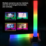 RGB Graffiti Bluetooth Smart Table Lamp - Internet Celebrity Live Broadcast, Room and Living Room TV Wall Atmosphere Rhythm Pickup Lamp