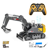 RC Excavator Car: Remote Control Toy for Boys, Electric Radio-Controlled Excavator, Ideal Kids Gif