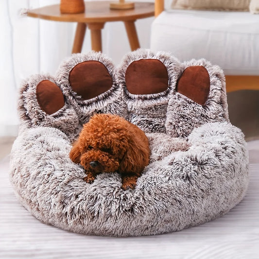 Fluffy Dog Bed and Mat for Small Dogs and Cats, Pet Supplies for Medium and Large Breeds, Includes Blanket, Kennel, and Basket Accessories