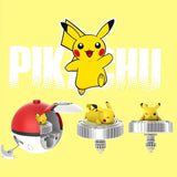 Pokemon Smart Pet Elf Battle Top Pikachu Charmander Jenny Turtle Mew Interactive Toy Gift Set