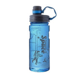 Transparent Plastic 1-Liter Sports Bottle: BPA-Free and Portable for Outdoor Travel, Perfect for Hydration on the Go